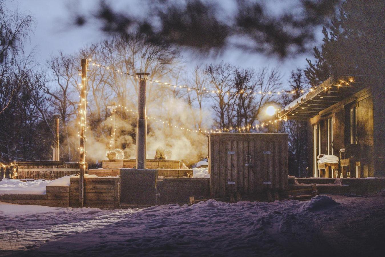 Marholmen Stugby Villa Norrtalje Bagian luar foto