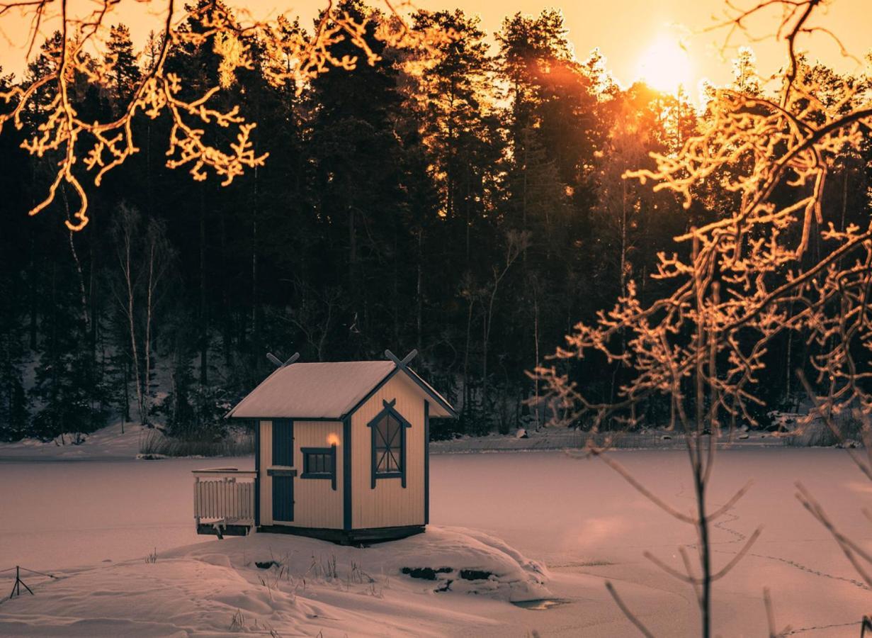 Marholmen Stugby Villa Norrtalje Bagian luar foto