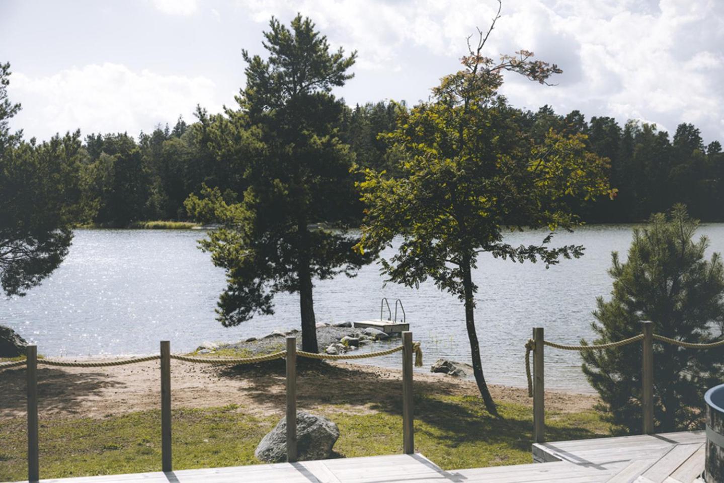 Marholmen Stugby Villa Norrtalje Bagian luar foto